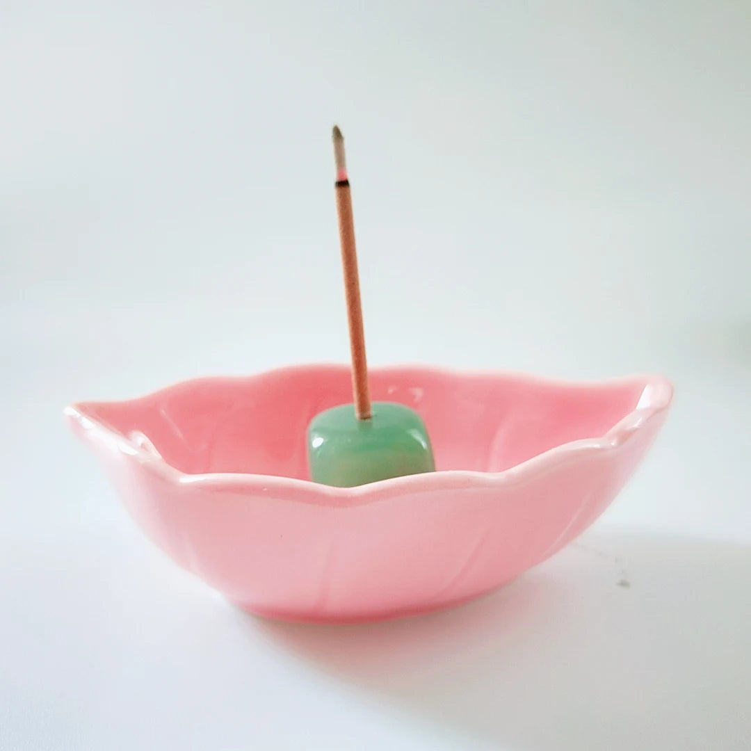 HUIYING Home decoration pieces luxury raw artificial stone vintage Green aventurine candle holder marble gift