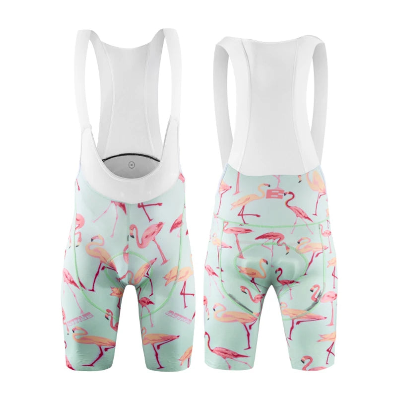 Nylon Athletic Sport Cycling Bib Shorts Italian Gel Padded Breathable High Waist Compression Cycling Bib Shorts for Men