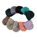 Wholesale Winter Adult Running Ski Warm Double Layer Knitted Hip Hop Hat Short Cuffed Ribbed Custom Beanies With Logo