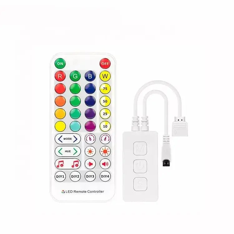 SXZM SP613E SP614E Blue Tooth RGB RGBW Strip Controller SPI 5V 12V 24V LED BanlanX APP & Music Mini IR Remote Control