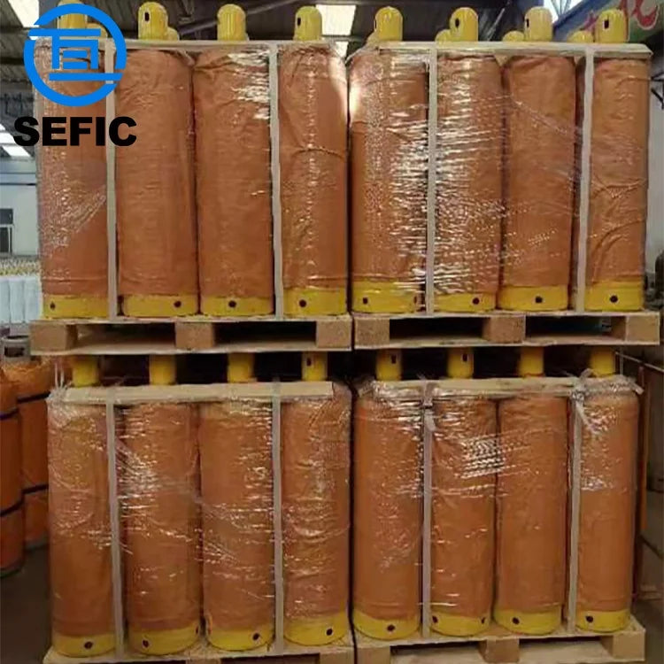 High Quality 40 Liters Empty Acetylene Cylinders ISO3807 ISO4706 Standard With Valve