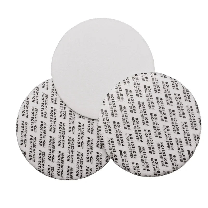 Custom 1.0mm Size Pressure Sensitive Foam Seal Liner for Food Industrial Use Packaging & Printing Products Manufacturer