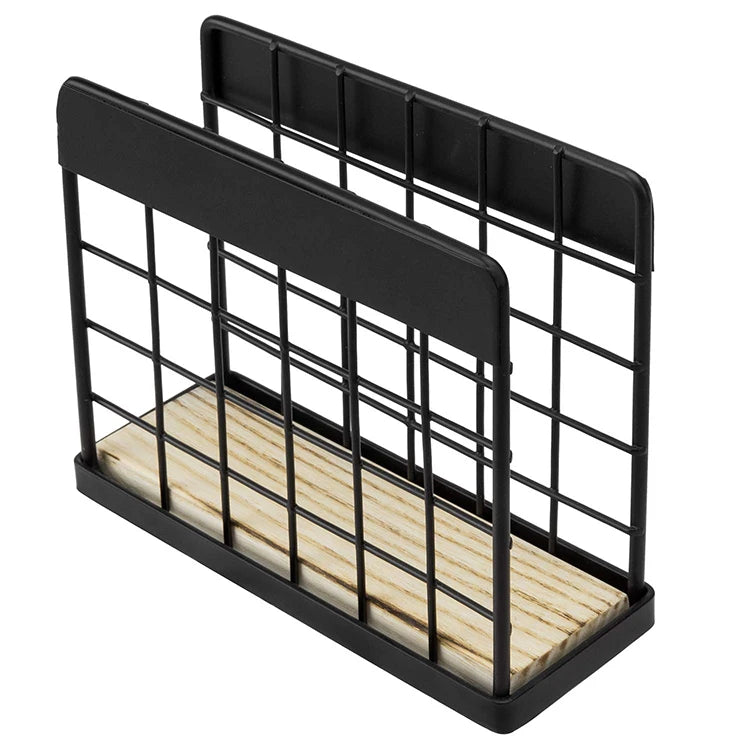 Bar Metal Restaurant Table Napkin Holder for Decorative Tissue Boxes