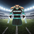 Ace Sports 2026 Professional All Star Cheerleading Uniforms Custom Logo OEM Design With Rhinestone Long Sleeve School Usage