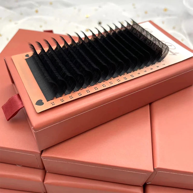 Matte Black Lash Trays Siberian Faux Mink Cashmere Individual Eyelash Extension Vendors 25mm Volume Las Supplies Lashextensions