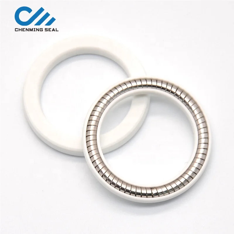 Spring Energized Seal White Piston U Seal for Fruit Jam/Honey/Paste/Ketchup Packing Machine Filling and Sealing Machine