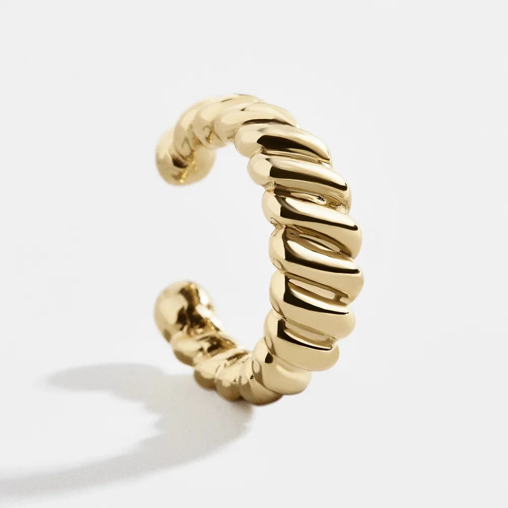 Wholesale Cheap Girl Golden Clip Ear Rings for Women