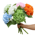 Wedding Decorative Faux Real Touch Latex Hydrangeas Flowers Artificial Hydrangea for Sale
