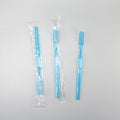 Custom Packaging Diamond Ps Hard Handle Ultra Soft Bristles Prepaste Hotel Amenities Toothbrush