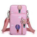Custom Logo Cell Phone Small Crossbody Bags Shoulder Pocket Wallet Pouch Mobile Phone Bag Case with Neck Strap Phone Bag