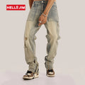Custom Vintage Jeans Men Heavyweight Men's Jeans High Quality Streetwear Jeans