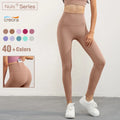 High Waist Not T Line Tights Active Workout Clothing Fitness Gym Pants Scrunch Butt Women Leggings Set With Pocket