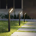 2025 New IP65 Solar Ground Plug Light Seven Character Light Outdoor Home Courtyard Villa Garden Landscape Lawn Light