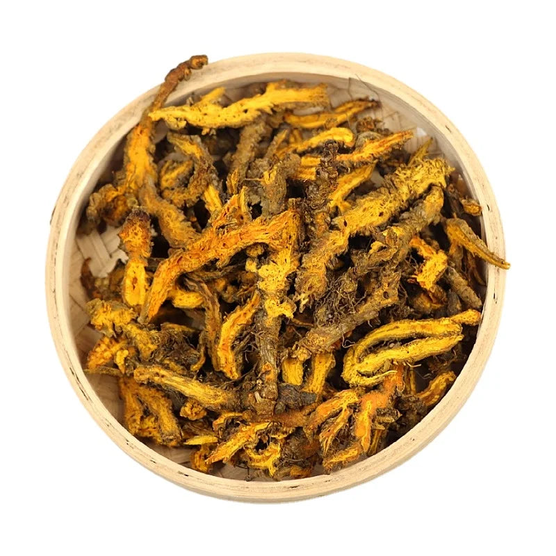 Huang Lian Clean Dried Natural Bitter Taste Coptis Chinensis Roots Slices Coptis Root Cut