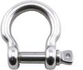 1/4\" Heavy Duty Stainless Steel Anchor Shackle Lifting Sailing Bracelet Anchor Chain Screw Pin Hardware Rigging Shackle