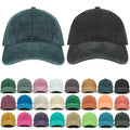 Unisex Custom Logo Baseball Caps Washed Cotton Common Worsted Fabric Vintage Unstructured 3D Embroidery 6-Panel Dad Gorras