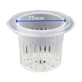 Garden Greenhouse Hydroponics Plastic Mesh Net Basket Vegetables Grow Pot