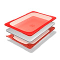PC+TPU Laptop Case With Kickstand Computer Cover for MacBook Air 13 A1932 A2179 A2337