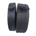 Black Dog Leash Padding Webbing Padded Nylon Polyester Webbing for Bag Strap