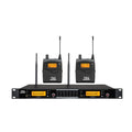 BK-5103 in Ear Monitor System 2 Channel 2 Bodypack Monitoring with in Earphone Wireless Best in Ear Monitors for Singers