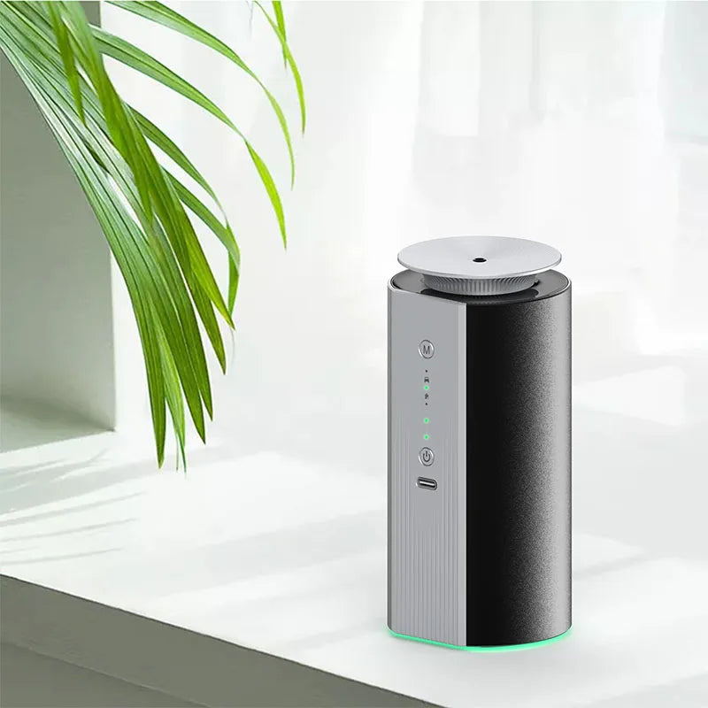 Aroma Pure Essential Oils Nebulizer Battery Rechargeable Usb Waterless Aromatherapy Car Nebulizer Diffuser