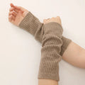 Pure Cashmere Arm Elbow Wrist Warmers Women Ladies Men Girls Winter Warm Knit Cashmere Arm Warmers