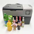 Portable Car Smart Refrigerator 12V 24V 30L Travel Vehicle Outdoor Camping Freezer Mute Noiseless Cooler Fridge Trolley