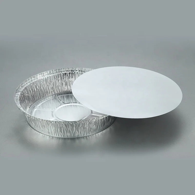 Restaurant Packing Hot Food Takeaway Round Aluminum Foil Pan/tray/plates/cup/bowl/dish/container