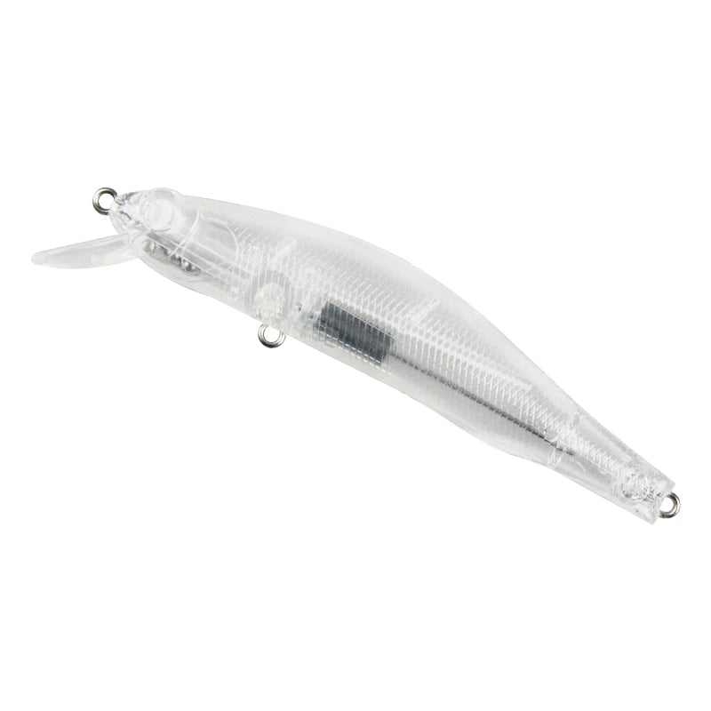 New 15.5g 12.5cm Blank Lures Unpainted Hard Plastic Fishing Lure Blank Minnow Lure Body