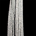 Mother of Pearl Shell Button Loose Beads DIY Jewelry Making Shell Beads Strand