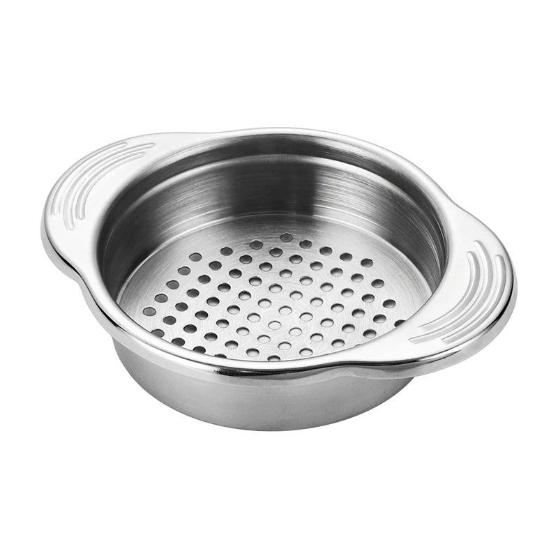 Factory Direct Selling Strainer 304 Stainless Steel Food Grade Canning Colander Can Food Filter Strainer and Slag Separator