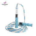 2.8M Skill Jumping Bamboo Jump Rope Beginners Adult Children Soft Beaded No Tangle Segmented Fitness Jump Rope