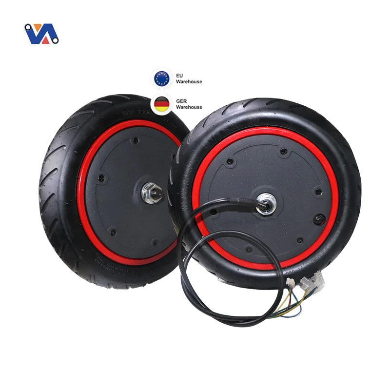 New Image Mi Electric Scooter M365 Pro 36V 350W 8.5 Inch Red Side Wheel Engine Motor Replacement Parts for Electric Scooters