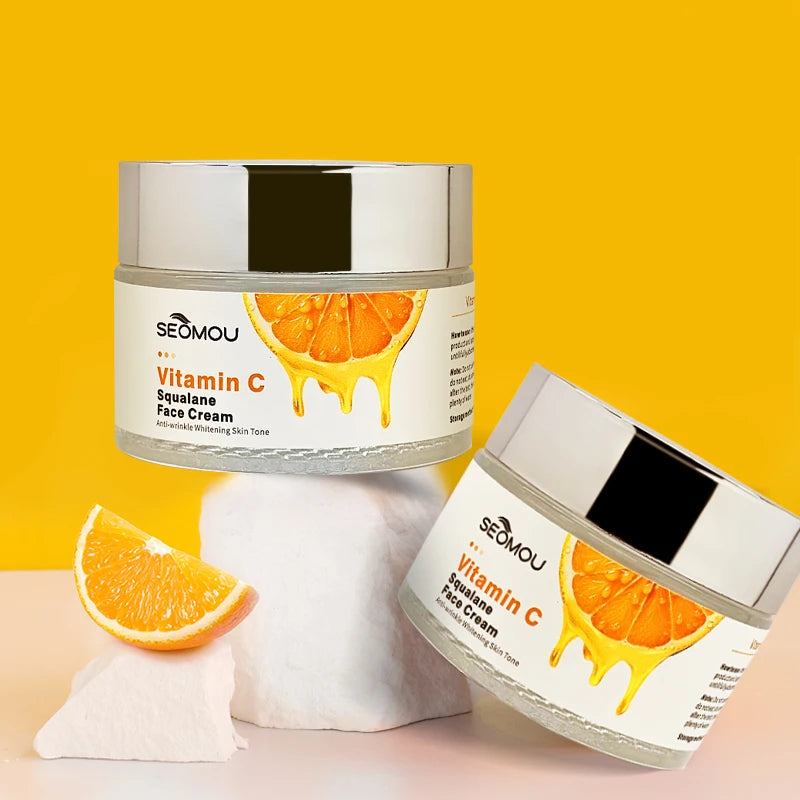 Wholesales Brightening Anti-Spots VC Cream Vitamin c Moisturizer Cream  Vitamin C Facial Face Cream