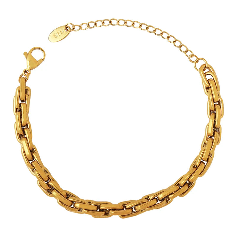 Personalized Fashion Stainless Steel Bracelet Waterproof Chain Bracelet MegaBDM