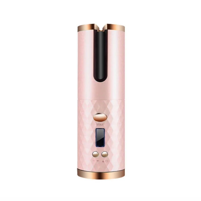 Hot Selling Wireless Automatic Hair Curler Usb Hair Curler Mini Travel Cordless Hair Curler Automatic Rotating for Home Use