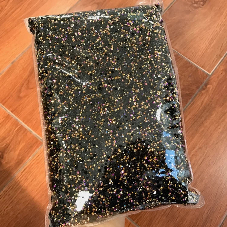 Factory Supply AB Colors Flat Back Resin Rhinestone Jelly Non Hotfix Rhinestone in Bulk Package for Garment Decoration