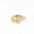 Vintage Elegant Geometric Line Ring High End Temperament Irregular Ring Jewelry Women Minimalist Jewelry