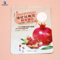 Custom Printed 3 Side Seal Aluminum Foil Bag Face Skin Care Cosmetic Cream Moisturizing Facial Mask Mylar Bags