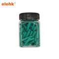 7mm X 35mm Tapered Point Green Wallplug Masonry Screw Plastic Anchors Fit 10-12 Gauge Screws