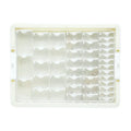 42/50/78PCS 5D Diamond Painting Tool Storage Plastic Transparent Box Nail Art Drawer Type Bead Storage Grid Multi-function Tools