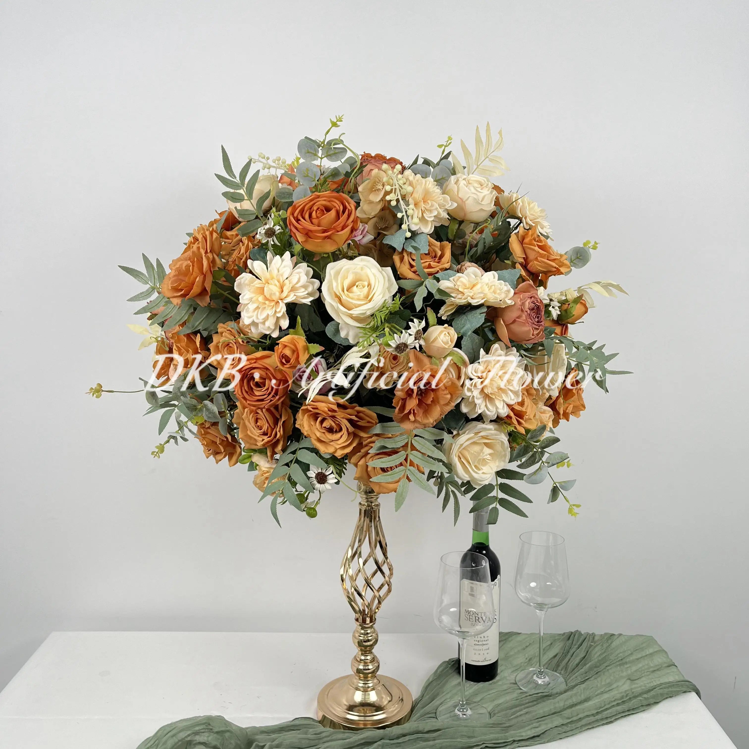 Flower Ball Wedding Centerpieces Artificial Flower Balls Artificial Yellowrose Flowers Ball Centerpieces for Party