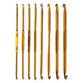 Aluminum Tunisian Crochet Hooks Set Double Head Knitting Needles Tool Kits
