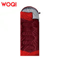 WOQI Hot Selling Hot Selling Outdoor Camping Washable Comfortable Cotton Envelope Sleeping Bag