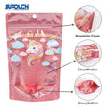 Custom Printed Logo Mylar Plastic Bags for Dried Fruit Refreshing Drinks Edible Candy Stand Pouches Zipper Odor Proof Features
