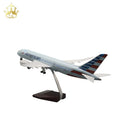 LED Simulation Boeing 787 American Airlines 1:130 ABS Resin Folk Art Sound-controlled Lighting Lifelike Model Business Gift MegaBDM