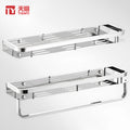 Wholesale Modern Stainless Steel Wall Mounted Shower Basket Bathroom Rack for Shower Tank Organizer Kitchen Storage for Hotels