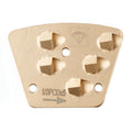 Trapezoid 5 X 1/3 PCD Grinding Shoes Diamond Grinding Plate ASL Pcd Grinding Trapezoid Tooling Wheel Diamond Grinding Tools