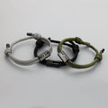 Personalized Diy Name Sailing Rope Cord Bracelet Friendship Bar Bracelet Men's Custom Name Coordinate Laser Engraving Bracelet