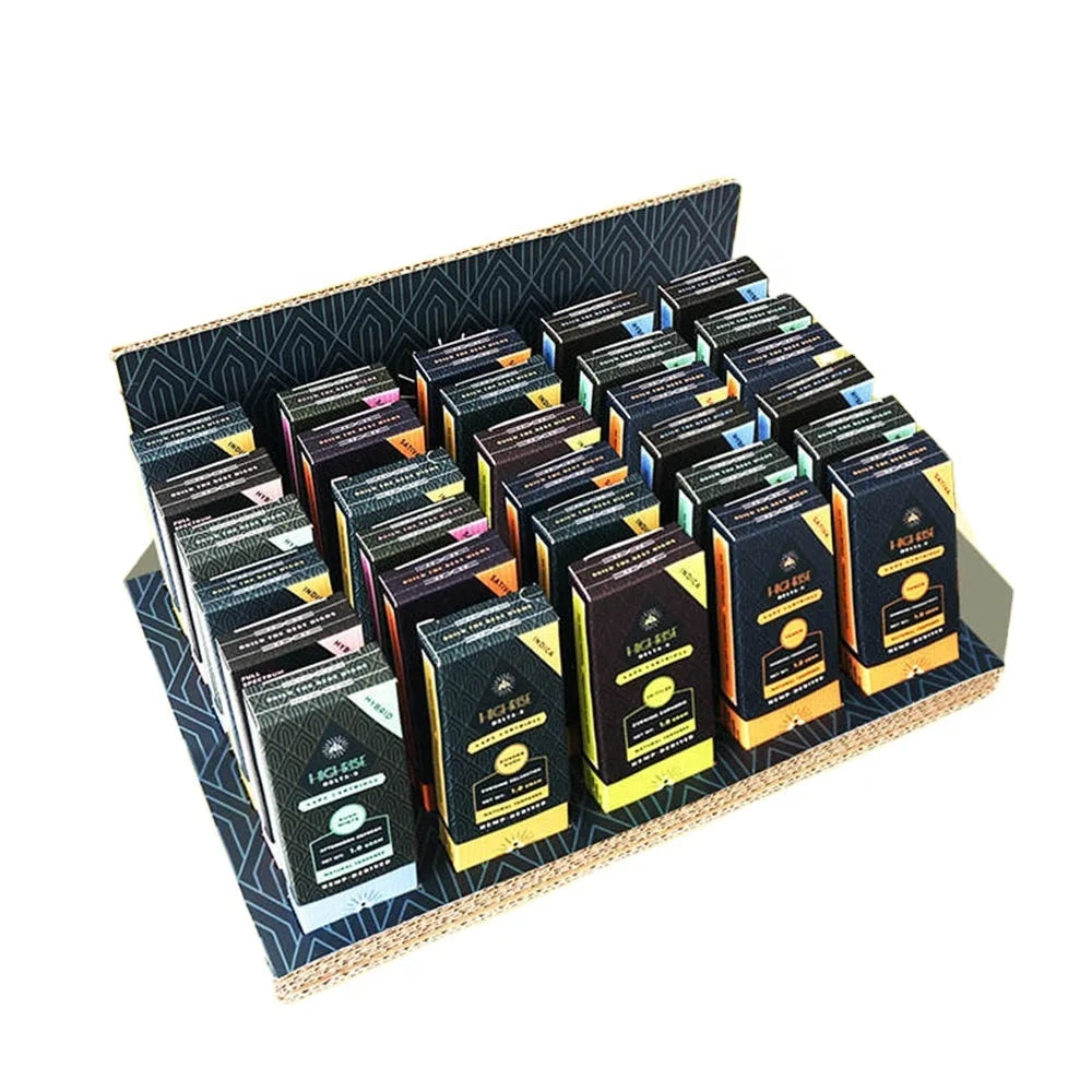 Hot Sell Smoke Box Set Shop Supplies Disposable Cartridge Packaging Cardboard Blank Cigarette Box